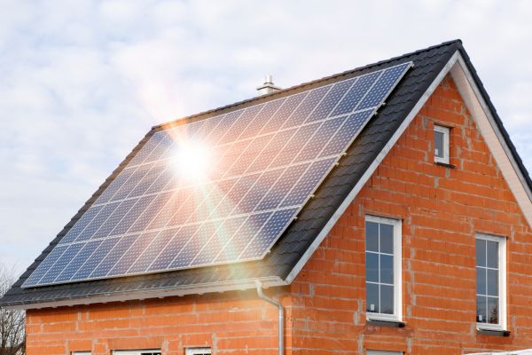 installing solar panels at home